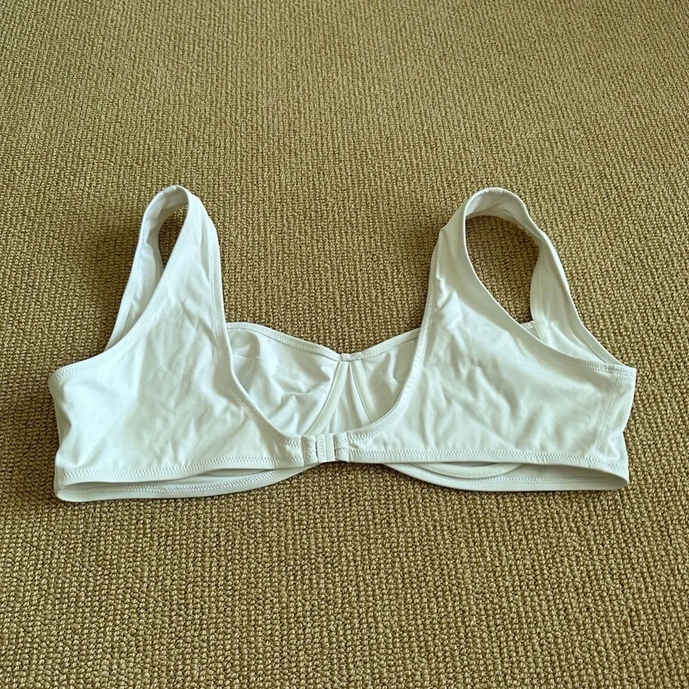 Skims Swim Marble Shaping Unlined Underwire Bikini Top, Size 4X NWT